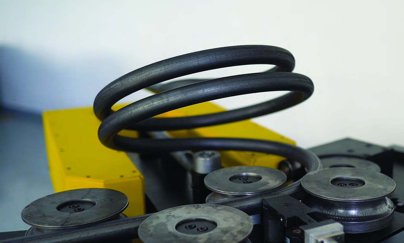 Csőhajlítás - hőcserélő cső hajlítása